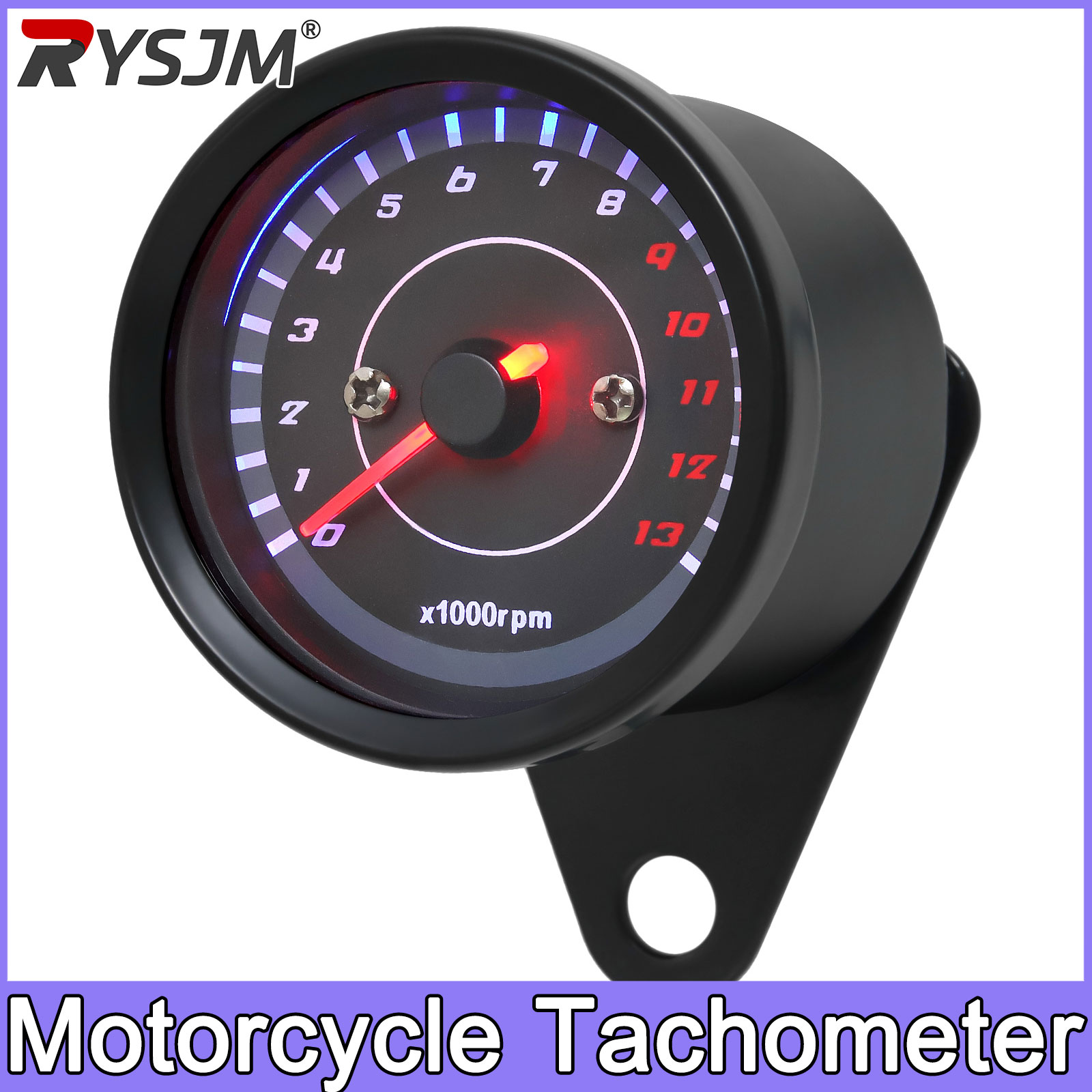 Analog Meter Gauge - Tacômetro Analógico Universal para Scooter e