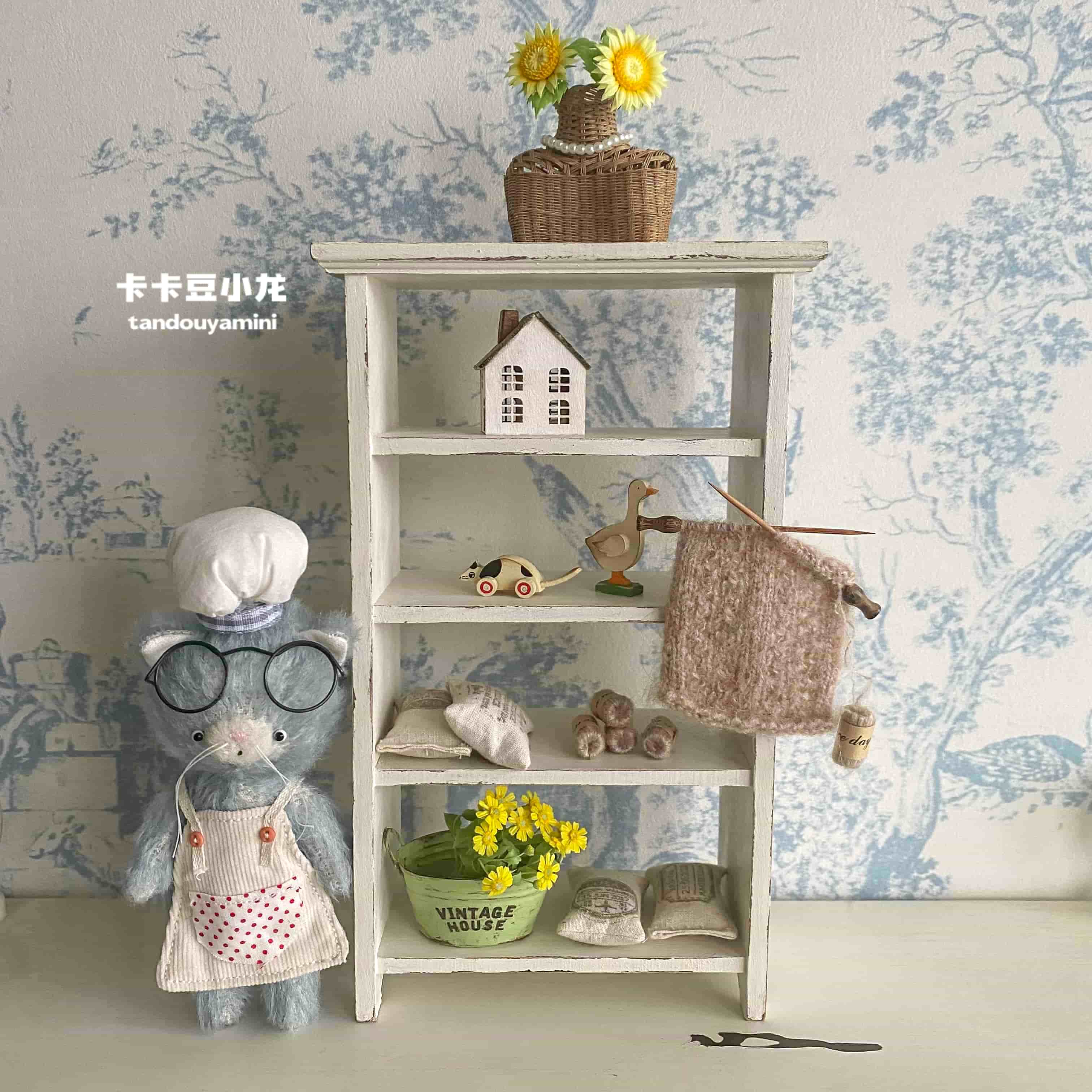 Vintage Collectible Dolls - Acessórios de Mobiliário em Miniatura para