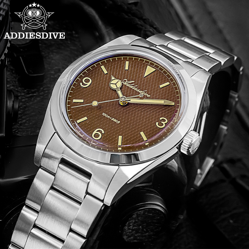 Vintage Watch Collecting - Addiesdive 36mm relógios de quartzo para