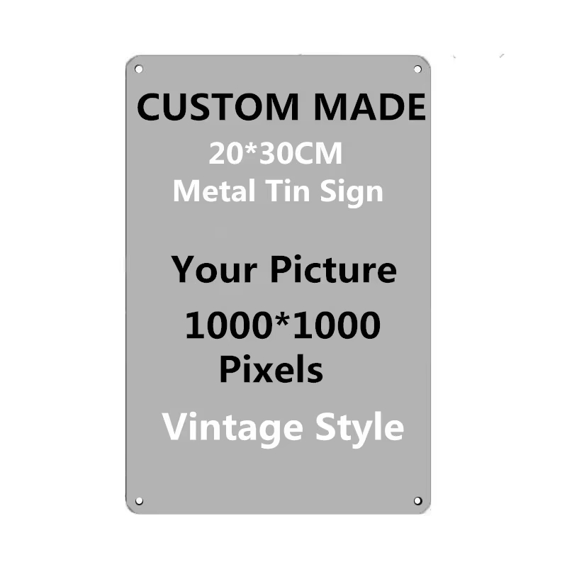Placa de Metal Personalizada 2 - Vintage Collectible Plates avaliação e preço
