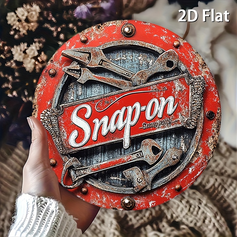 2d plana 1pc sinal de metal do - Vintage Collectible Plates avaliação e preço