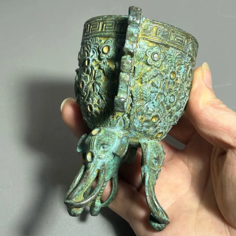 Cálice Rituual de Bronze Antig - Collectible Vintage Wine avaliação e preço