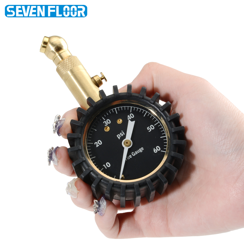 Manômetro de Pressão de Pneus  - Analog Meter Gauge avaliação e preço