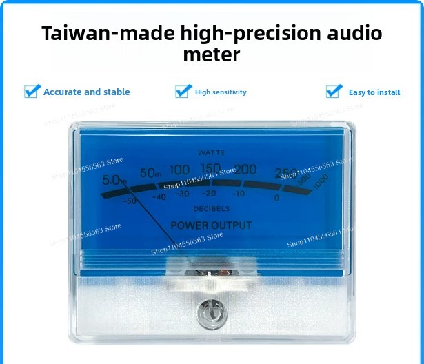 Medidor de Nível VU TN-90 com  - Analog Meter Gauge avaliação e preço