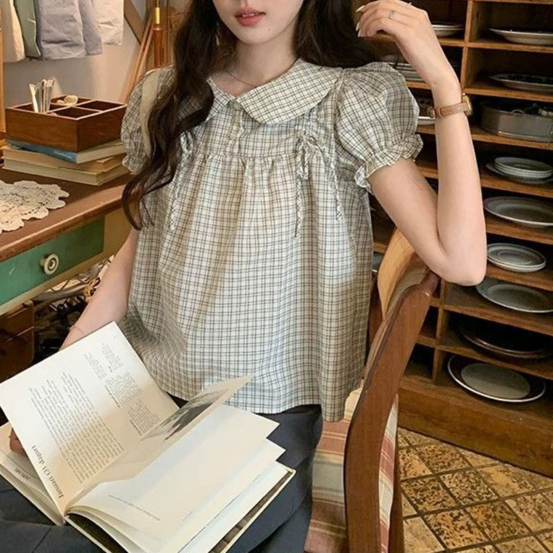 Blusa Feminina Estilo Preppy C - Vintage Collectible Dolls avaliação e preço