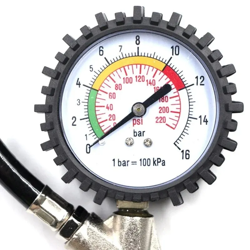 Medidor de Pressão de Pneus 22 - Analog Meter Gauge avaliação e preço