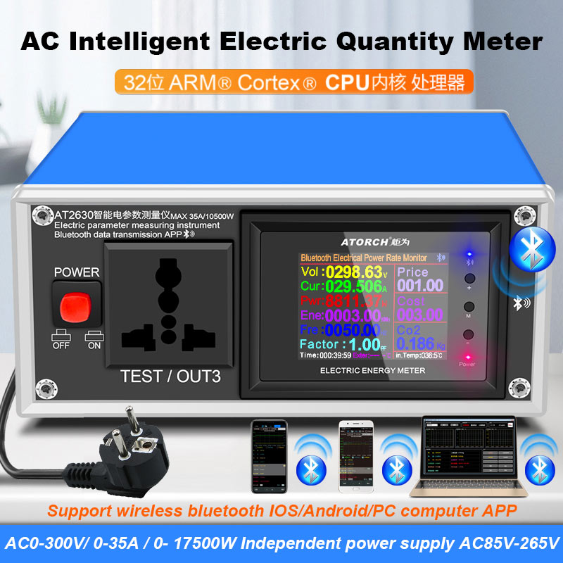 At2630 ac amperímetro voltímet - Analog Meter Gauge avaliação e preço