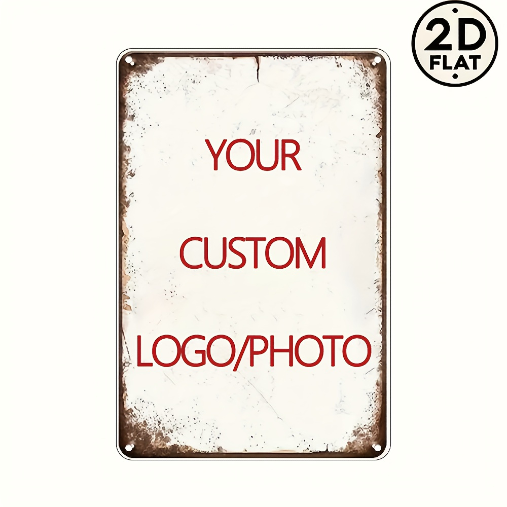 Placa de Metal Personalizada c - Vintage Collectible Plates avaliação e preço