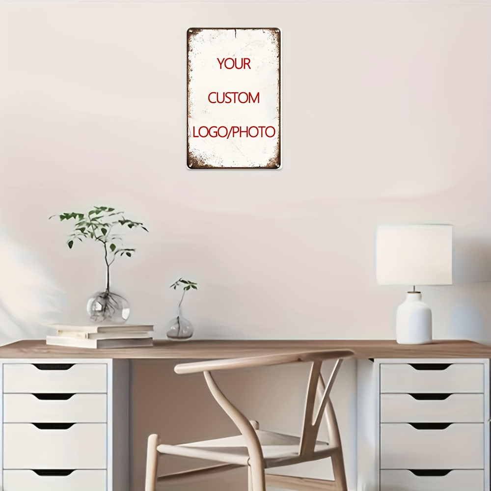 Placa de Metal Personalizada c - Vintage Collectible Plates avaliação e preço